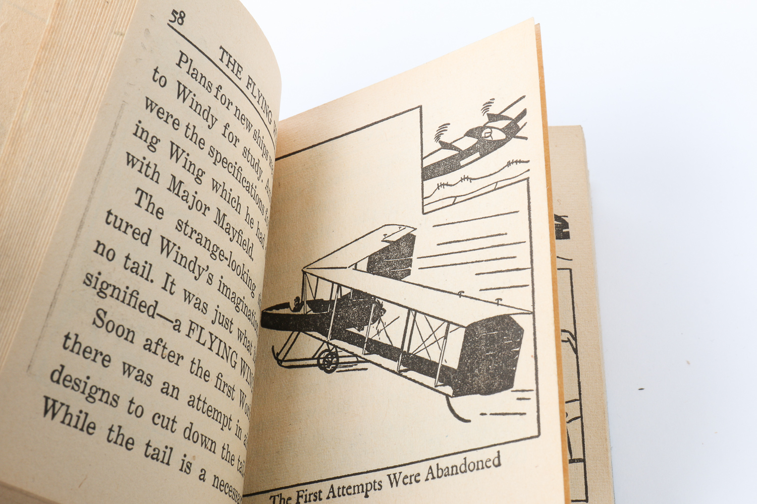 Four WWII-Era Flight-Themed Flip Books