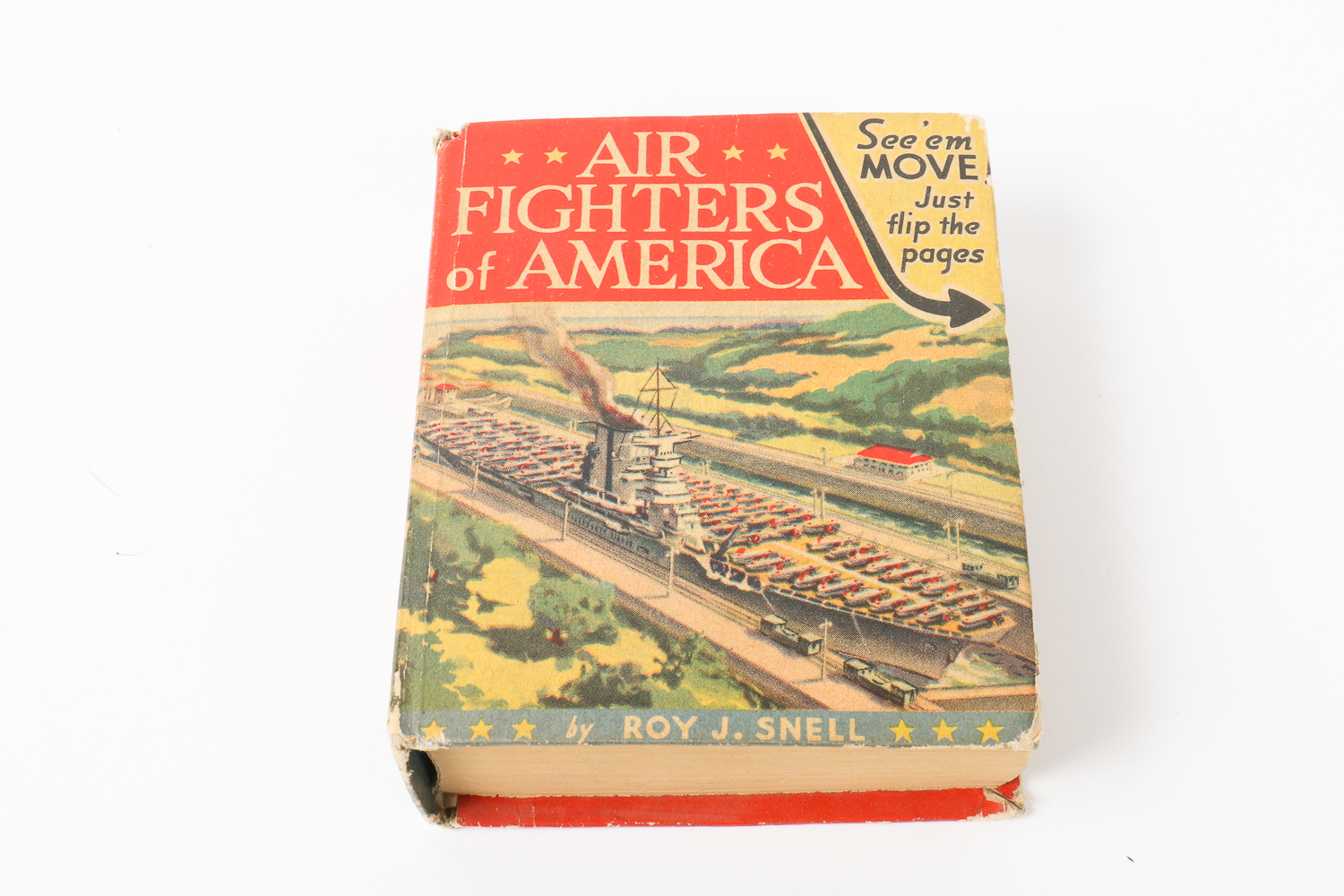 Four WWII-Era Flight-Themed Flip Books