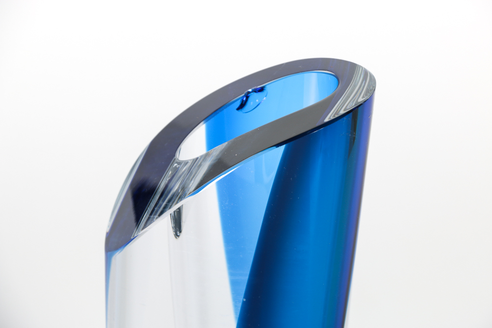 Kosta Boda Signed Art Glass Vase