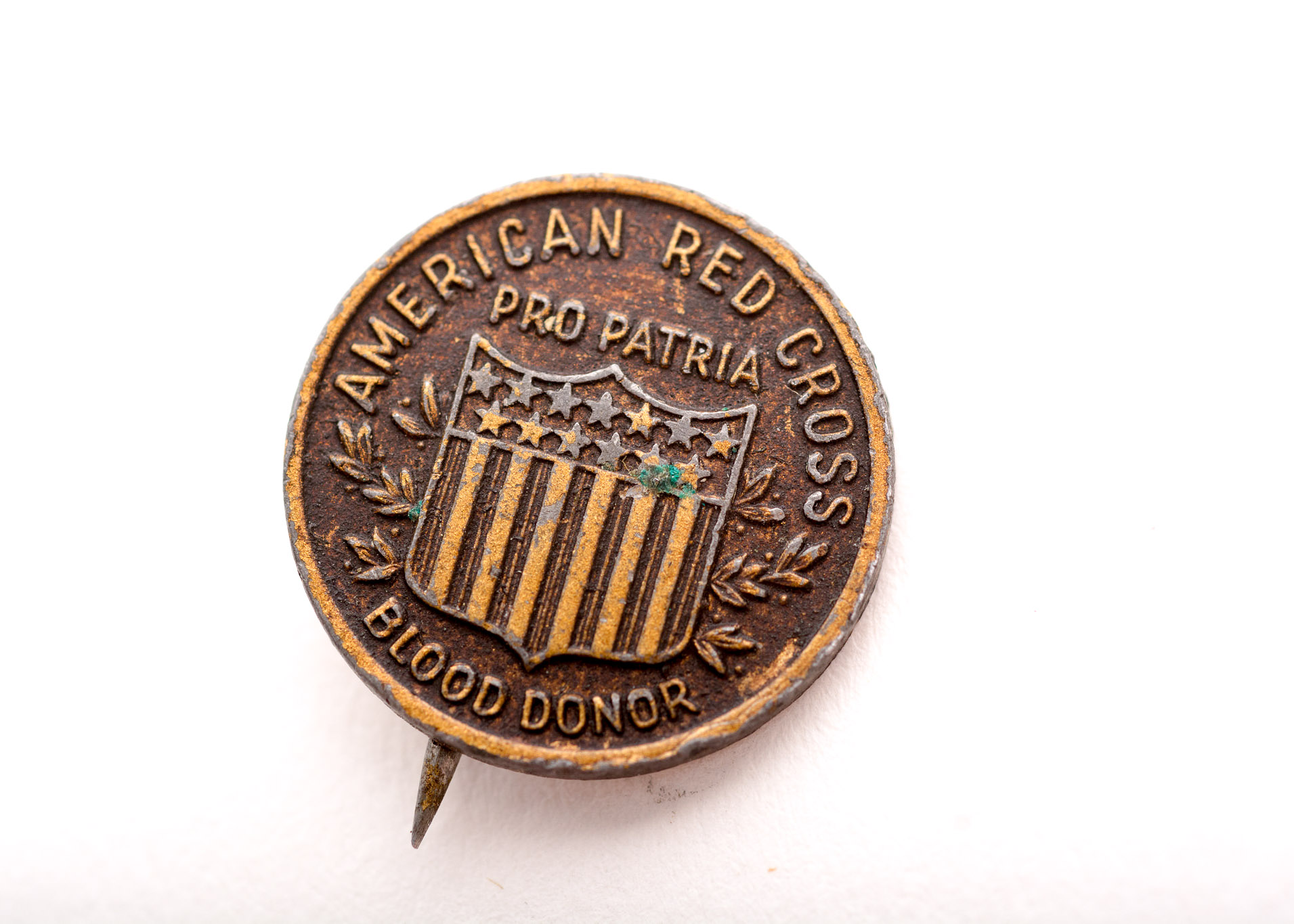 Vintage American Red Cross Pin and American Legion Pins