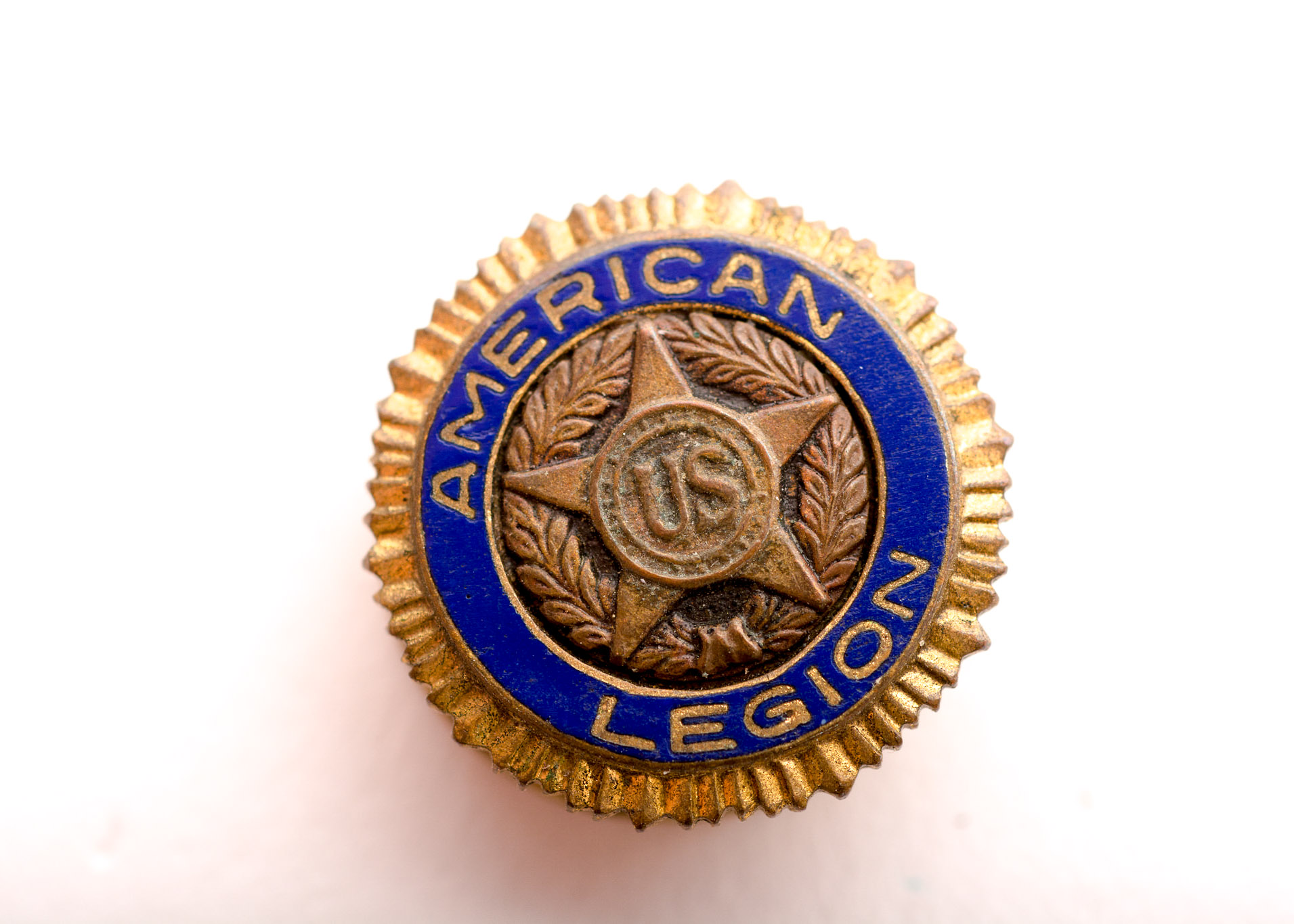 Vintage American Red Cross Pin and American Legion Pins