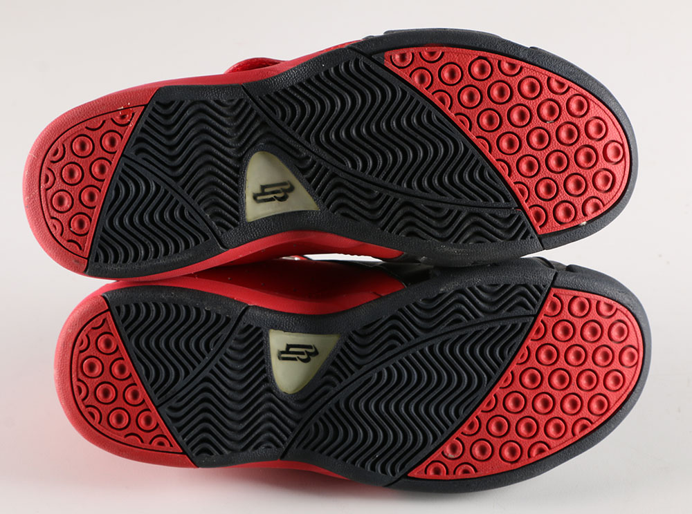 Autographed Big Ben Wallace Basketball Shoes