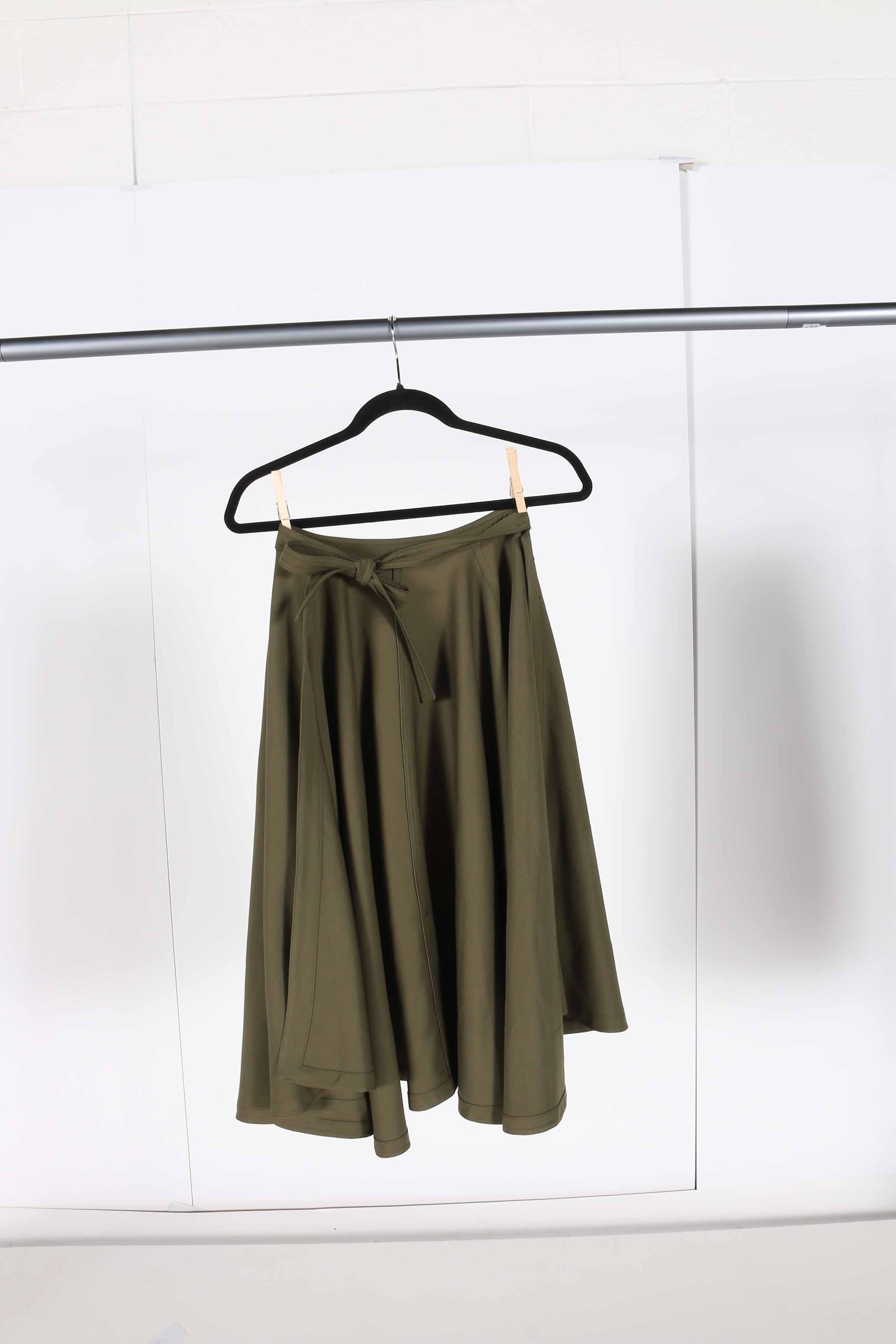 Vintage Pleated Skirt and Cape