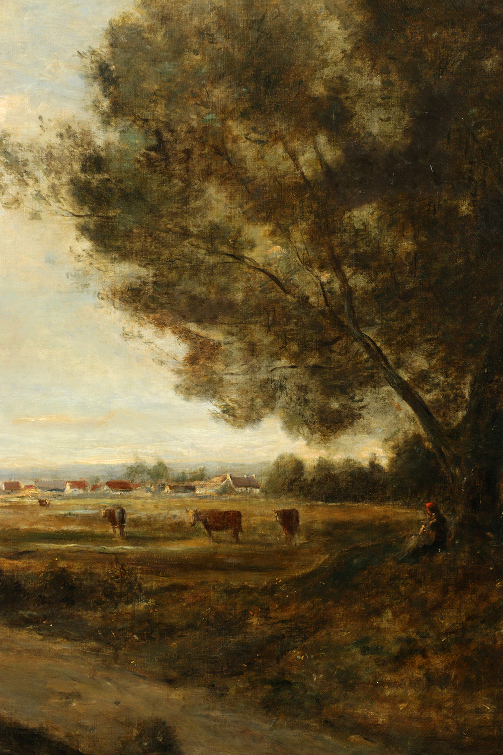 "Landscape by the Sea", The Jean Baptiste Camille Corot from the John H. Converse Collection