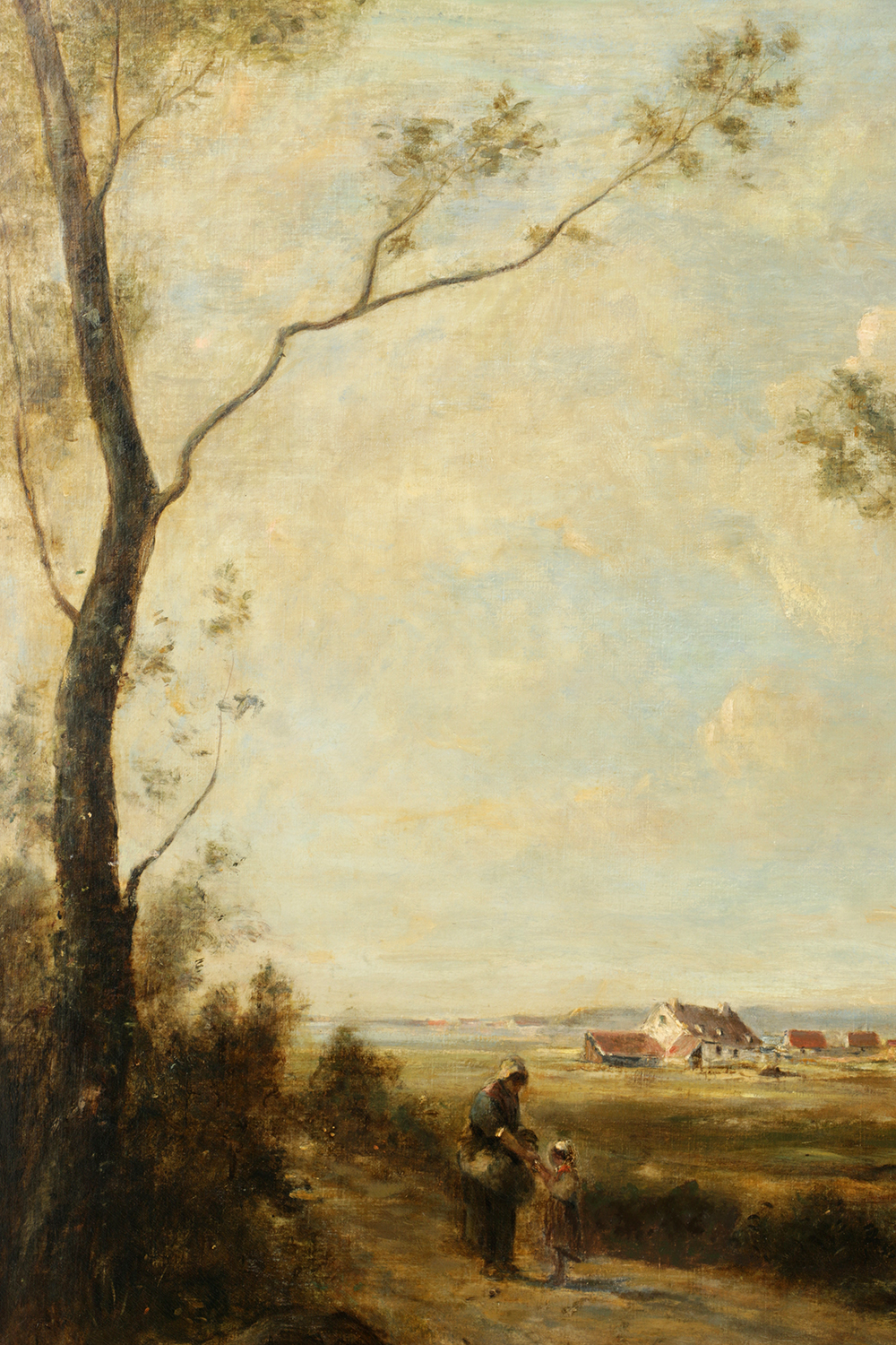 "Landscape by the Sea", The Jean Baptiste Camille Corot from the John H. Converse Collection