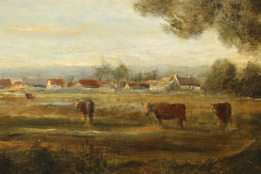 "Landscape by the Sea", The Jean Baptiste Camille Corot from the John H. Converse Collection