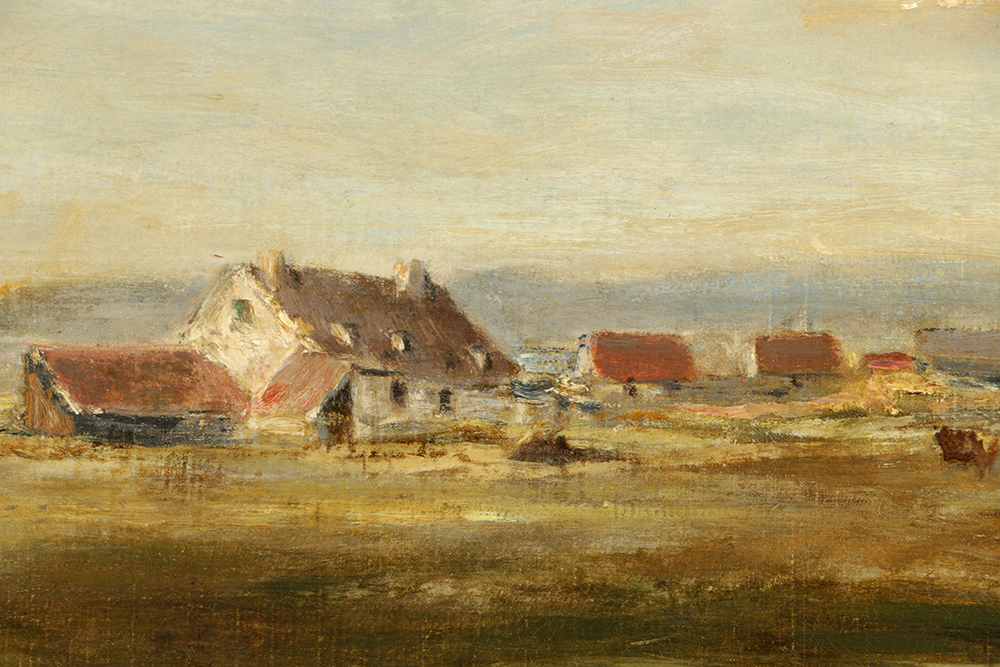 "Landscape by the Sea", The Jean Baptiste Camille Corot from the John H. Converse Collection