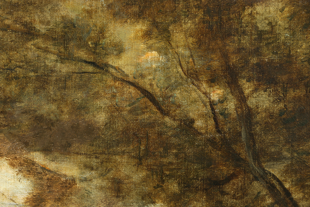 "Landscape by the Sea", The Jean Baptiste Camille Corot from the John H. Converse Collection