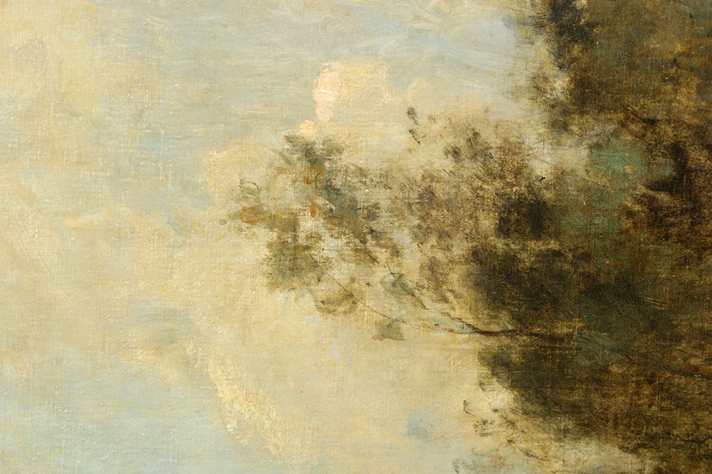 "Landscape by the Sea", The Jean Baptiste Camille Corot from the John H. Converse Collection