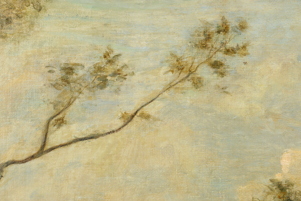 "Landscape by the Sea", The Jean Baptiste Camille Corot from the John H. Converse Collection