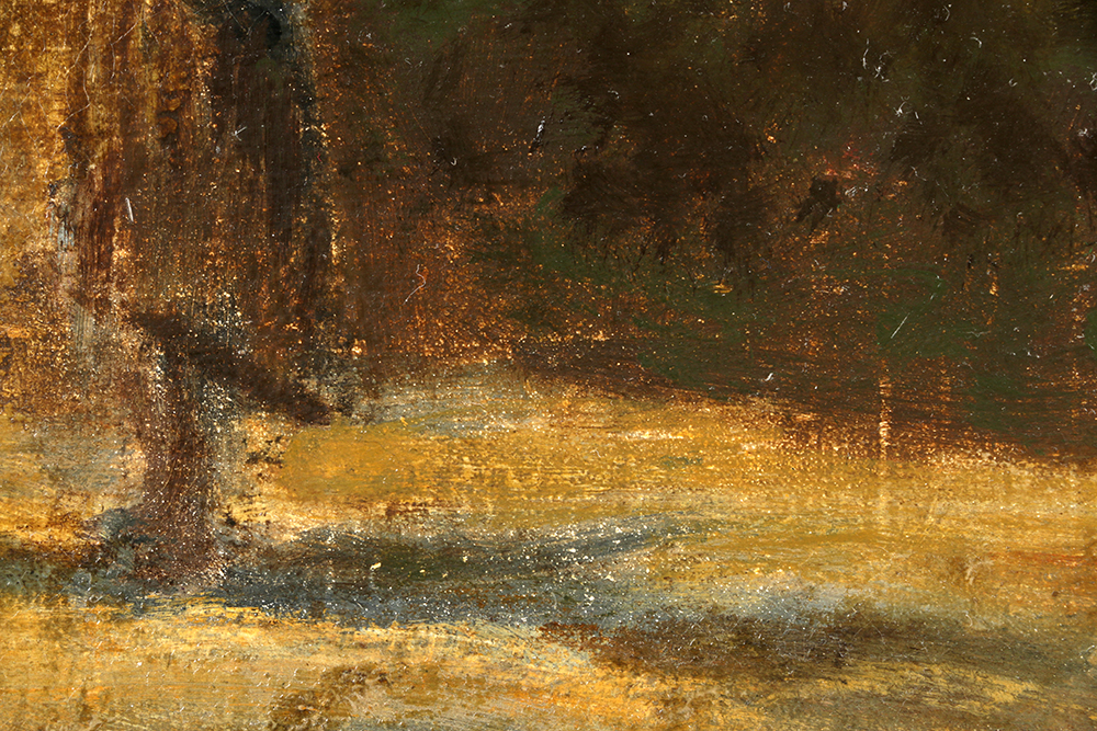 "Landscape by the Sea", The Jean Baptiste Camille Corot from the John H. Converse Collection