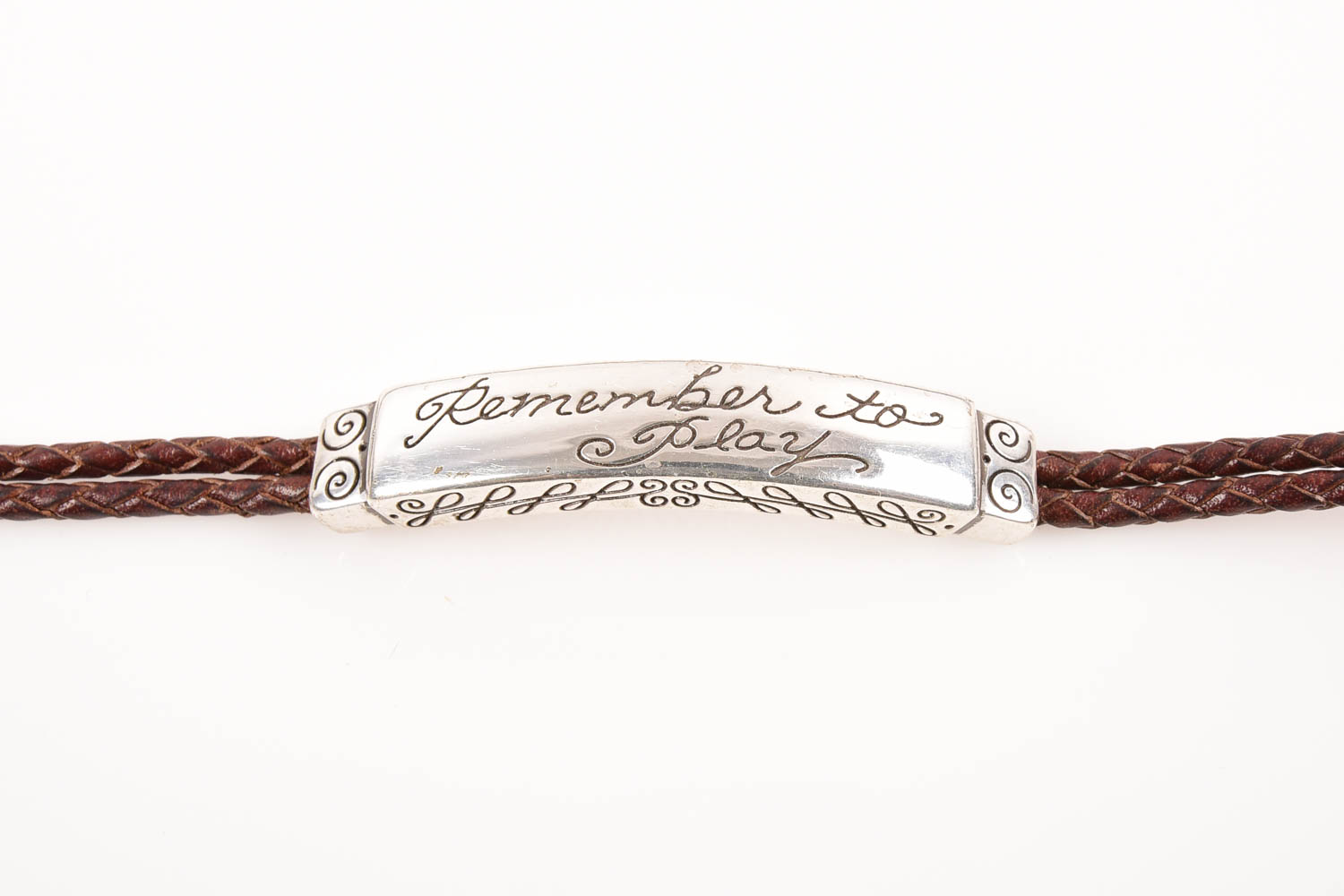 Brighton Braided Leather Bracelet