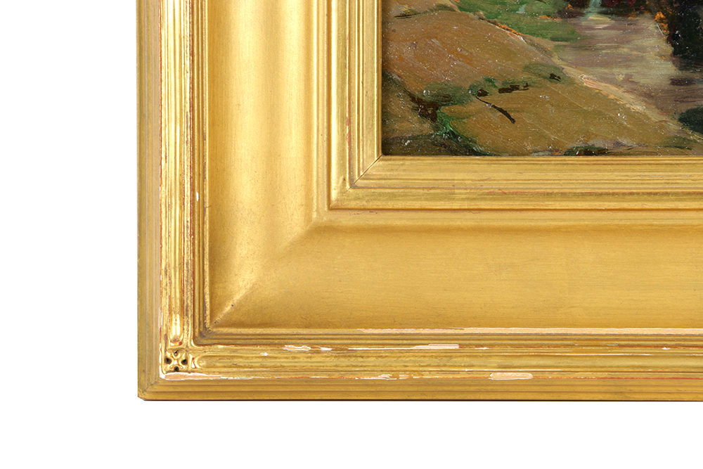 "The Old Bridge, Quimperle, Brittany" by George Ames Aldrich