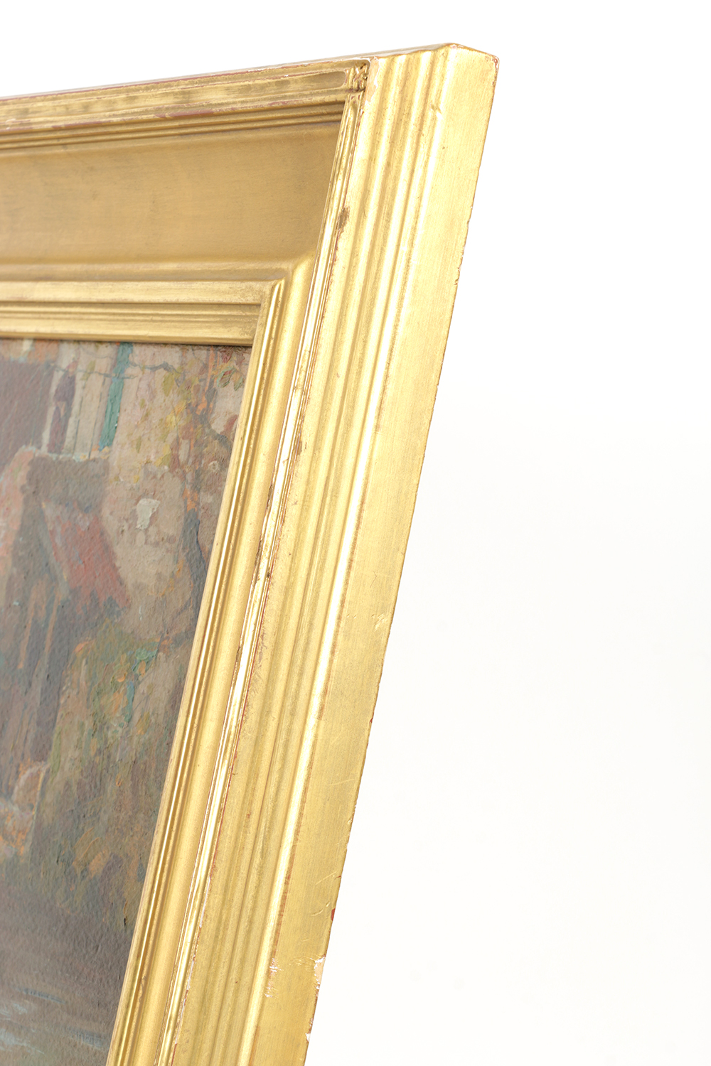 "The Old Bridge, Quimperle, Brittany" by George Ames Aldrich