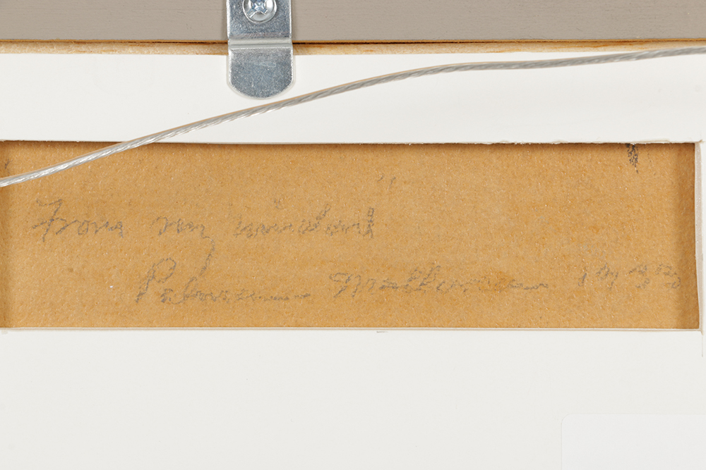 "From My Window Palm Mallorca 1933" by Dixie Selden