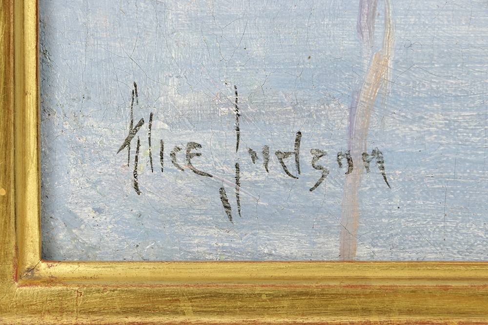 "River-Maine" Oil Painting on Canvas by Alice Judson