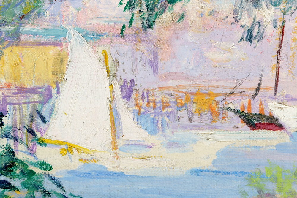 "River-Maine" Oil Painting on Canvas by Alice Judson