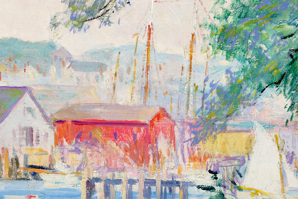 "River-Maine" Oil Painting on Canvas by Alice Judson