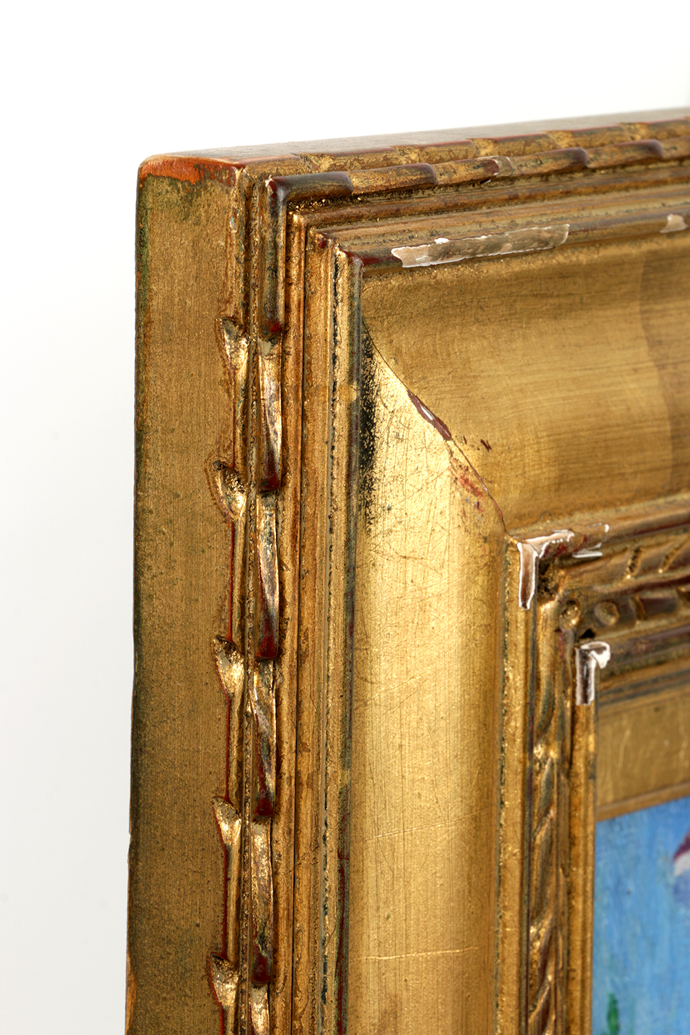 Robert F. Williams Oil Painting on Double-Sided Canvas “Wisteria / Winter Landscape”