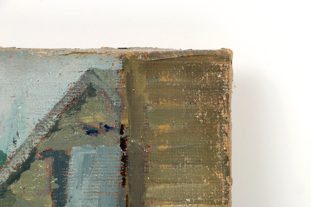 Oil Painting Rural Scene by Belle Hoffman