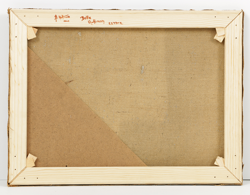 Oil Painting Rural Scene by Belle Hoffman