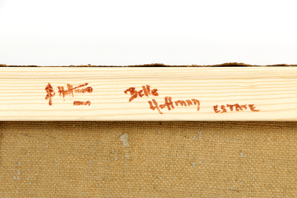 Oil Painting Rural Scene by Belle Hoffman