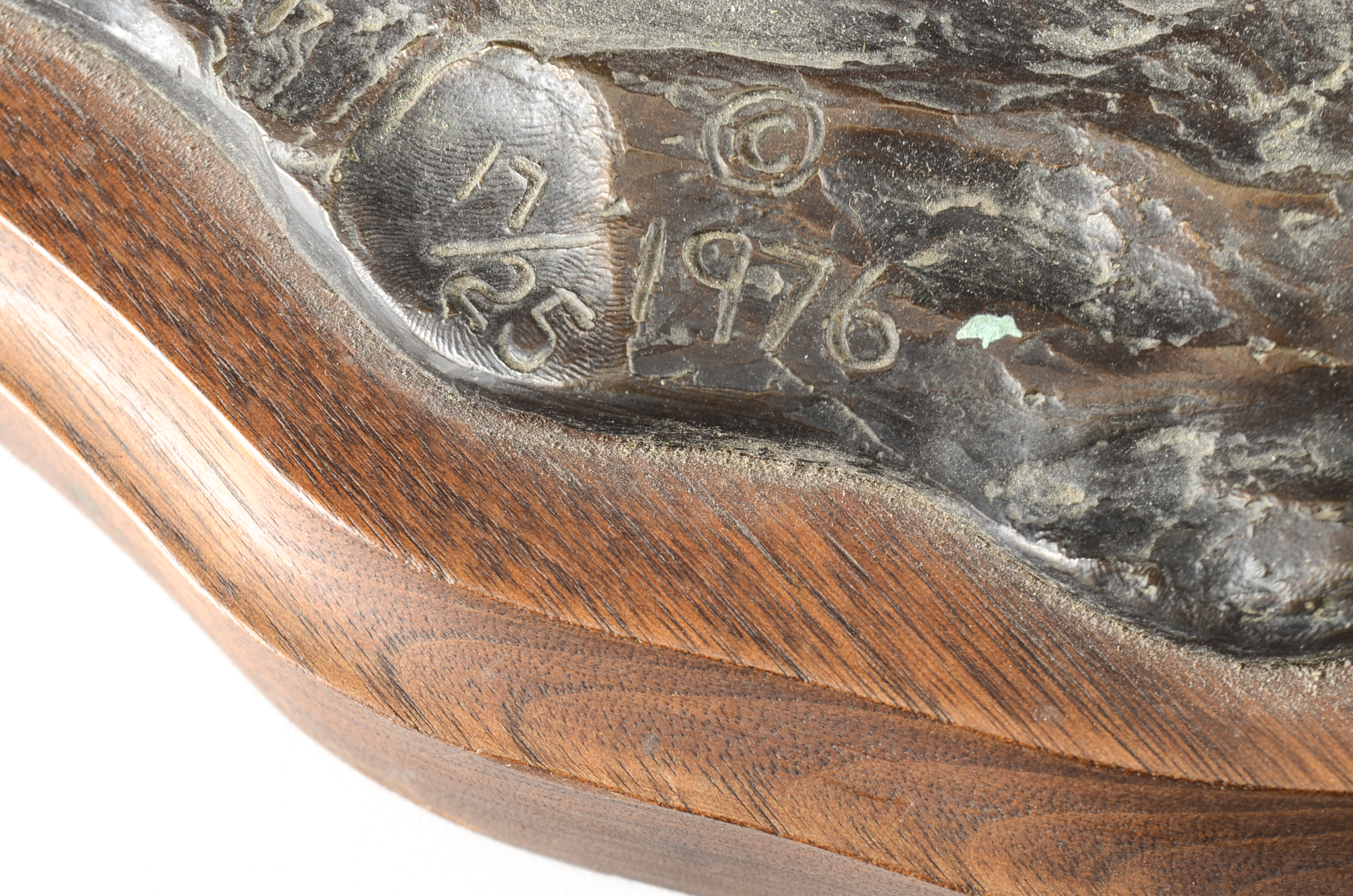 Truman Bolinger Bronze Statue "Easy Money"