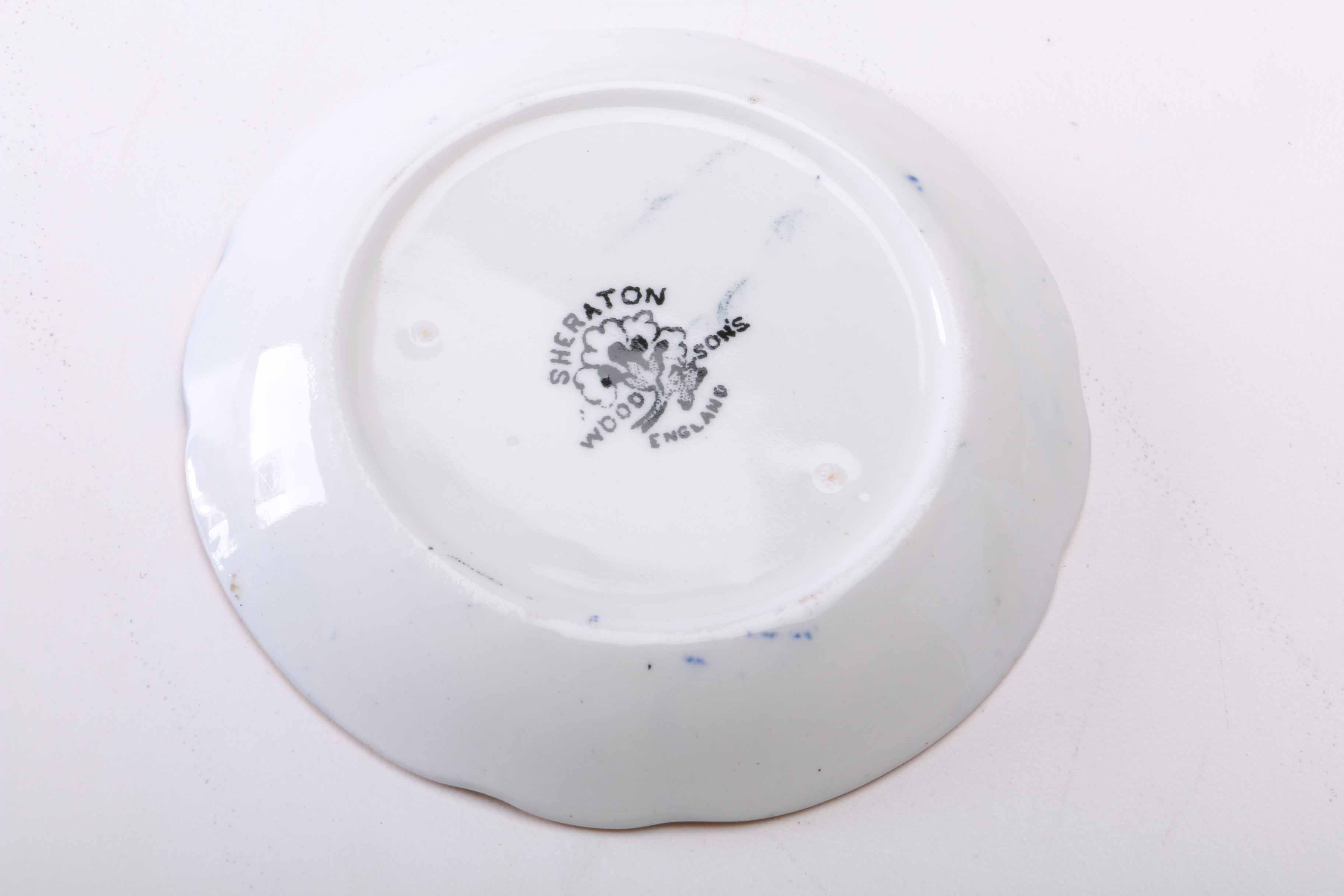 Antique Sheraton Wood & Sons Vanity Set