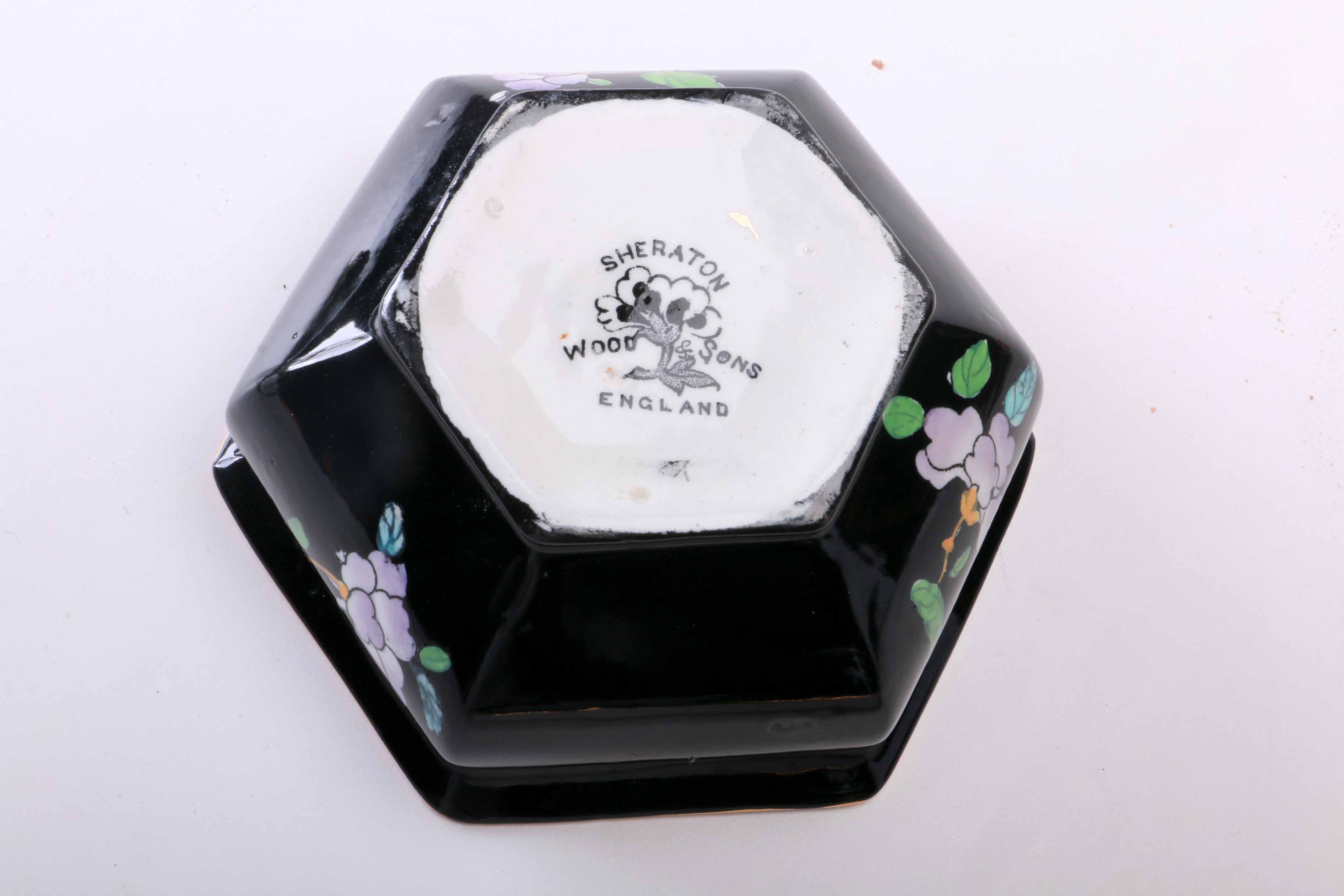 Antique Sheraton Wood & Sons Vanity Set