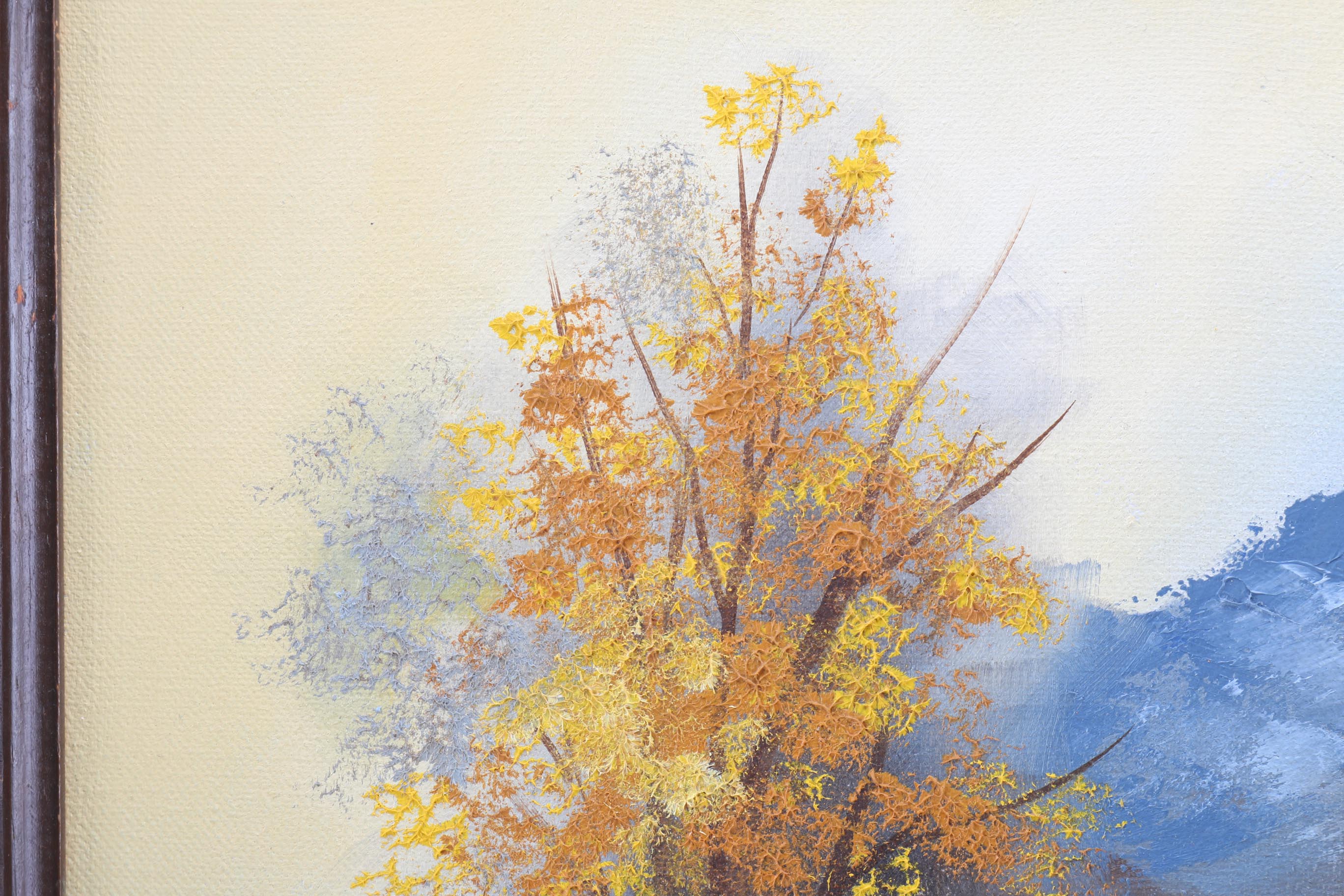 B. Gerhart Signed Oil on Canvas Landscape