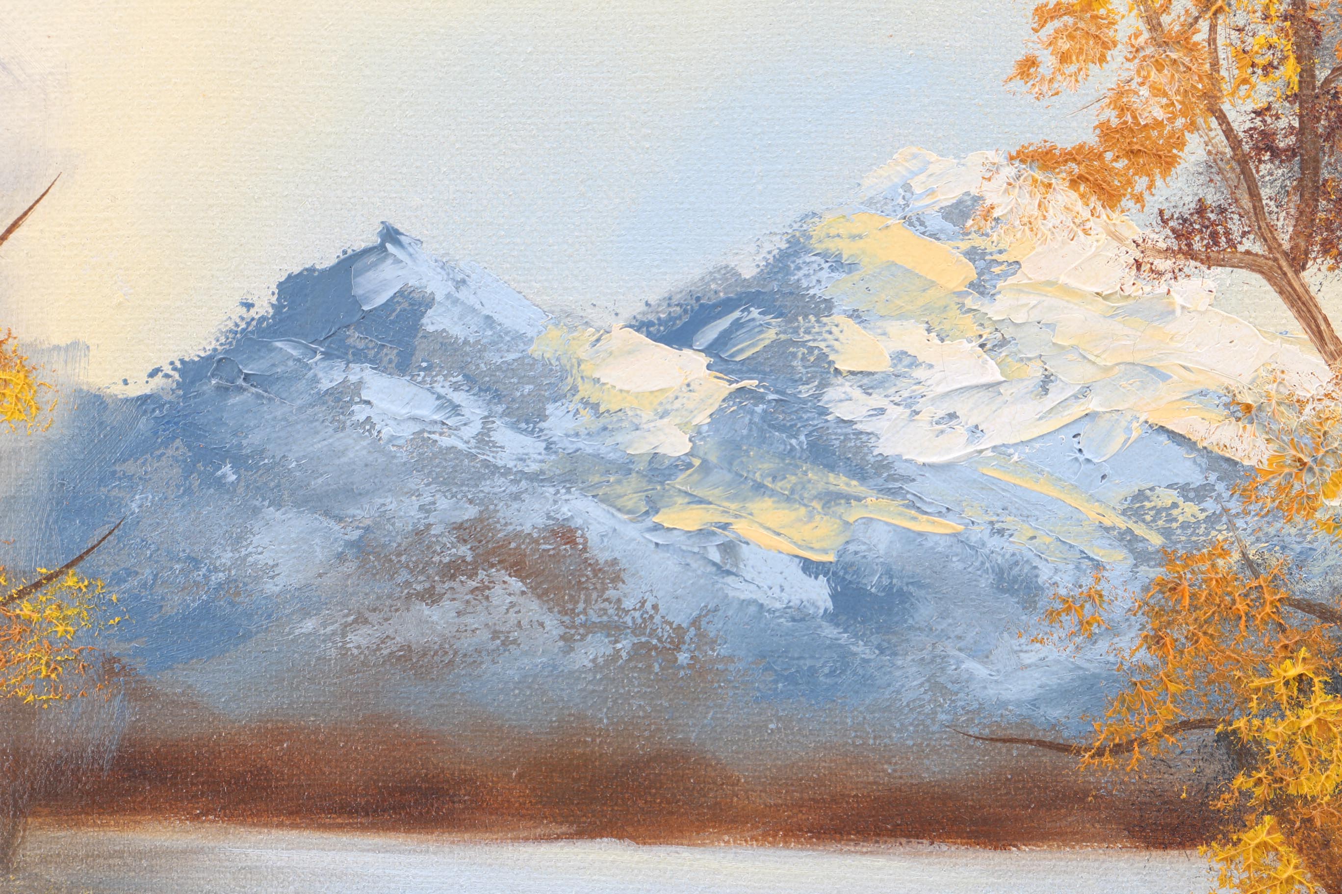 B. Gerhart Signed Oil on Canvas Landscape