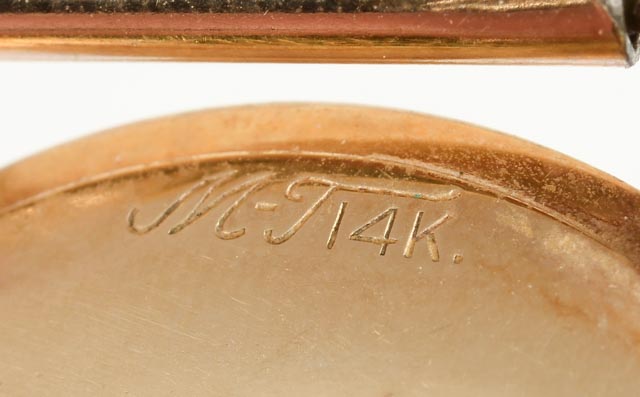 Vintage 14K Yellow Gold Case Mathey-Tissot Watch