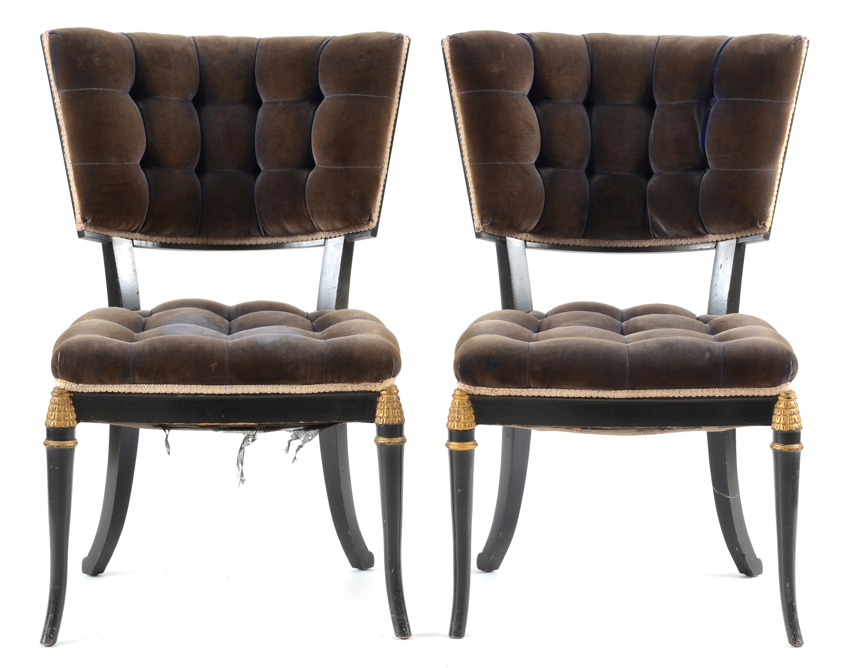 Pair of 1950s Chairs Marilyn Monroe Provenance