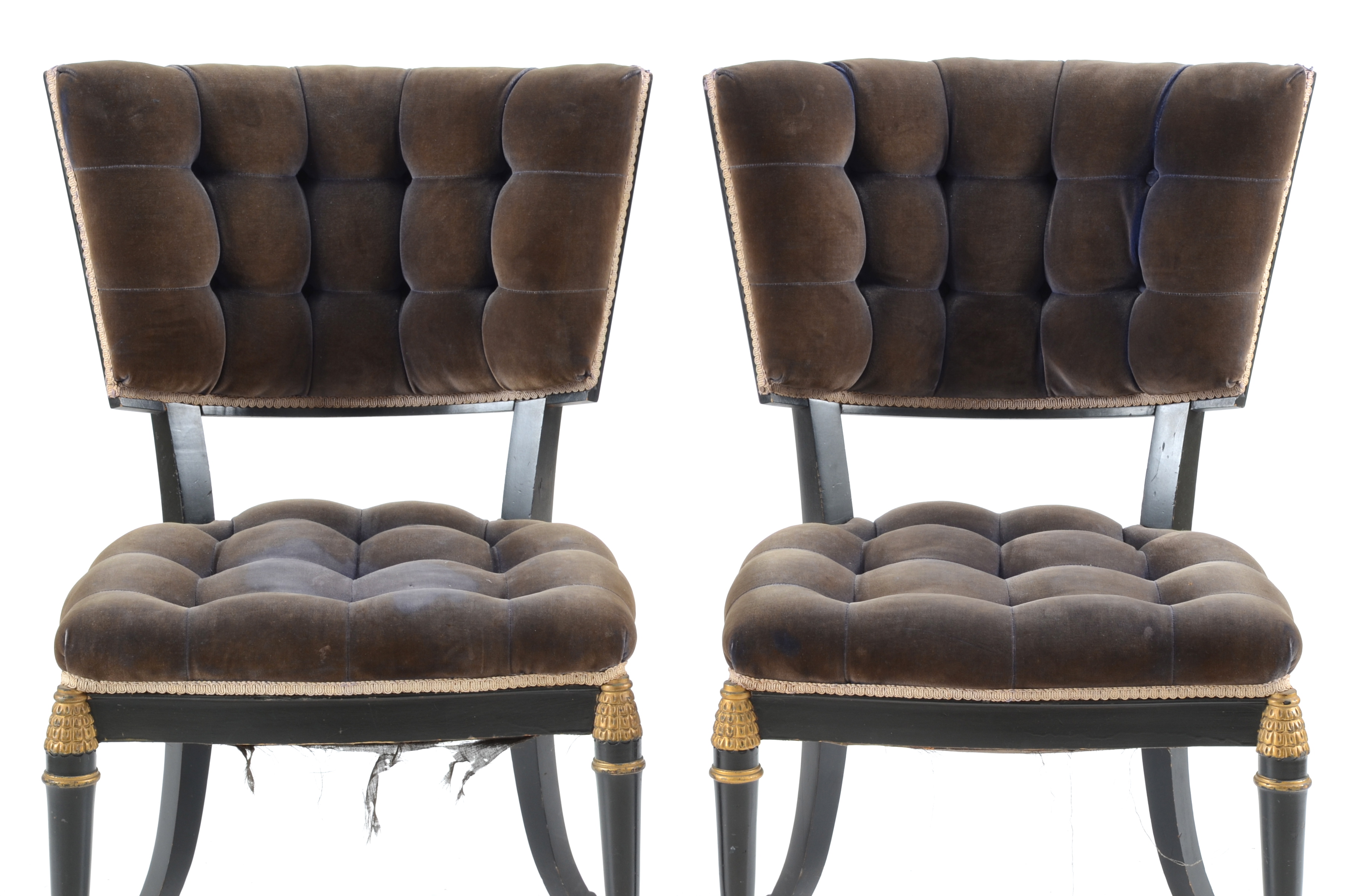 Pair of 1950s Chairs Marilyn Monroe Provenance