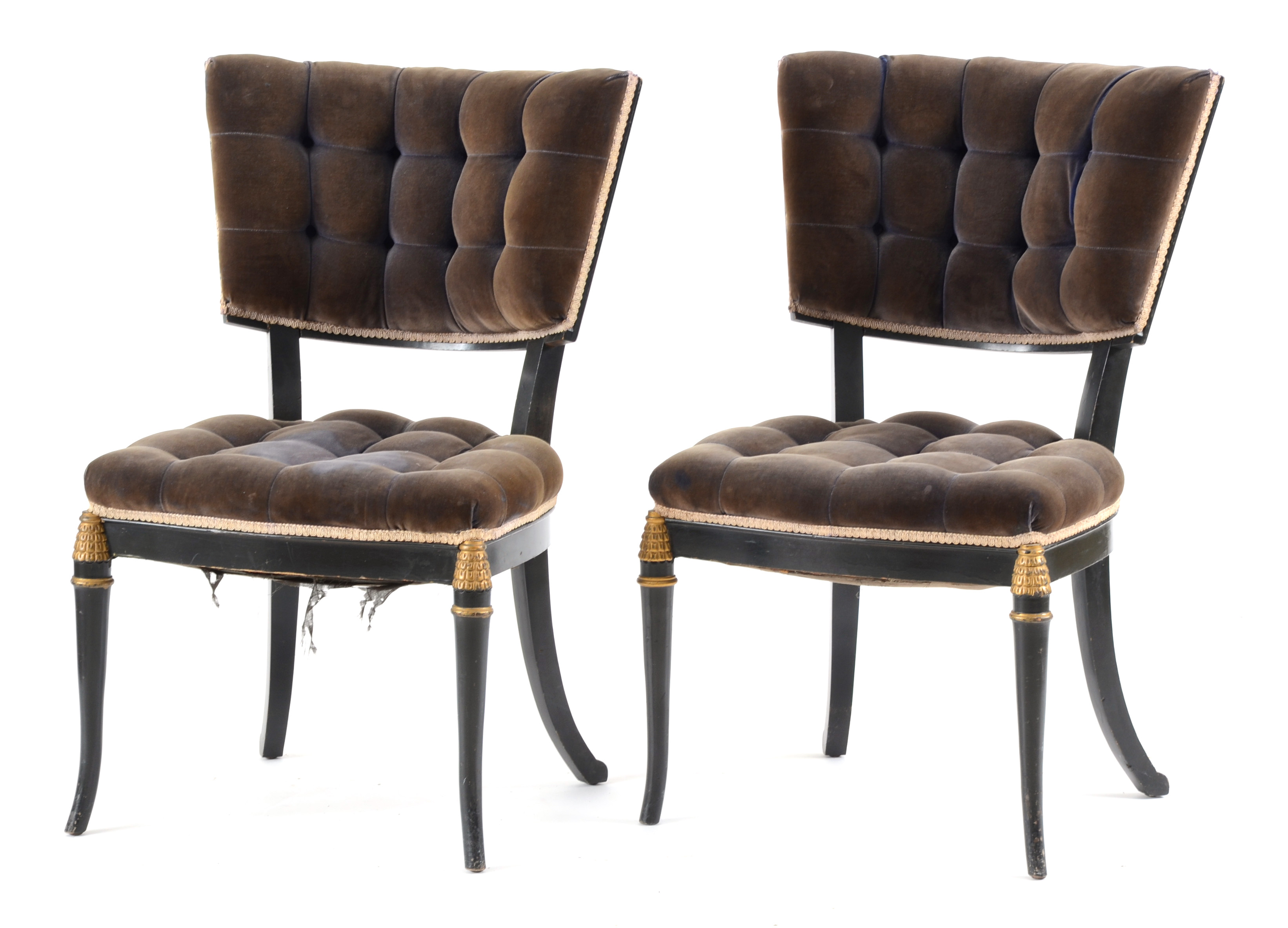 Pair of 1950s Chairs Marilyn Monroe Provenance