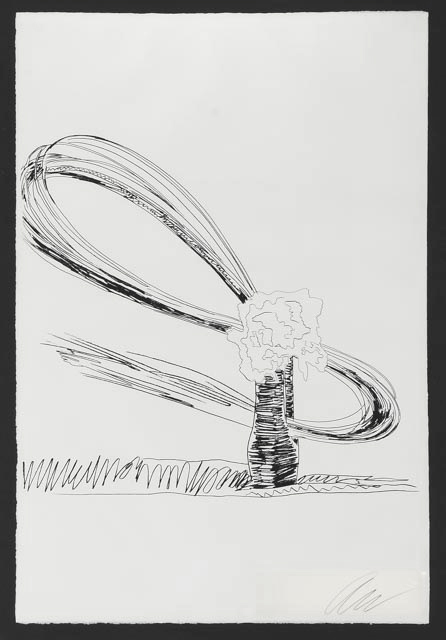 Andy Warhol Limited Edition Serigraph "Flowers (Black & White) | F&S II.107"