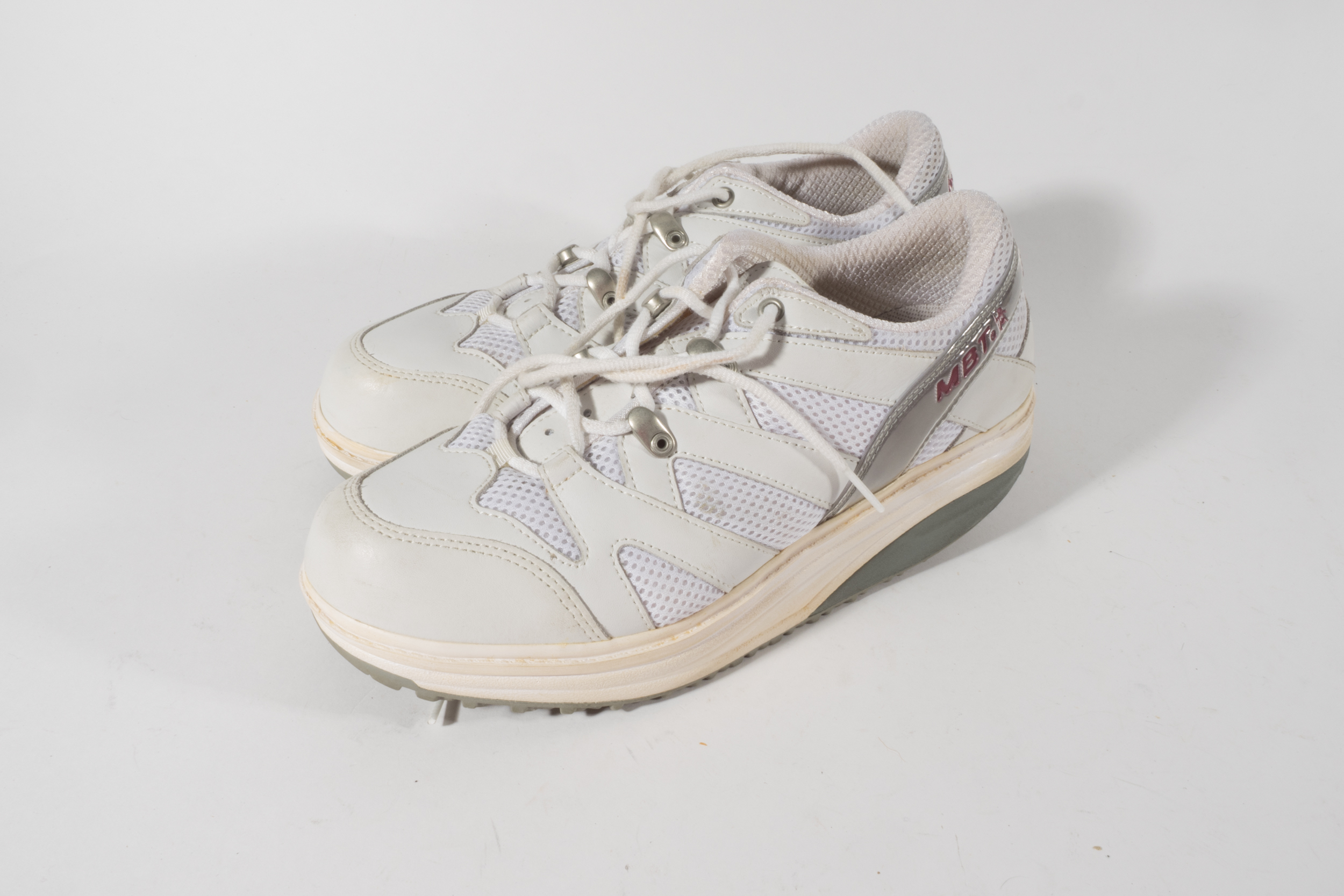 Nine Pairs of Women's Shoes Including MBT and Arturo Chiang