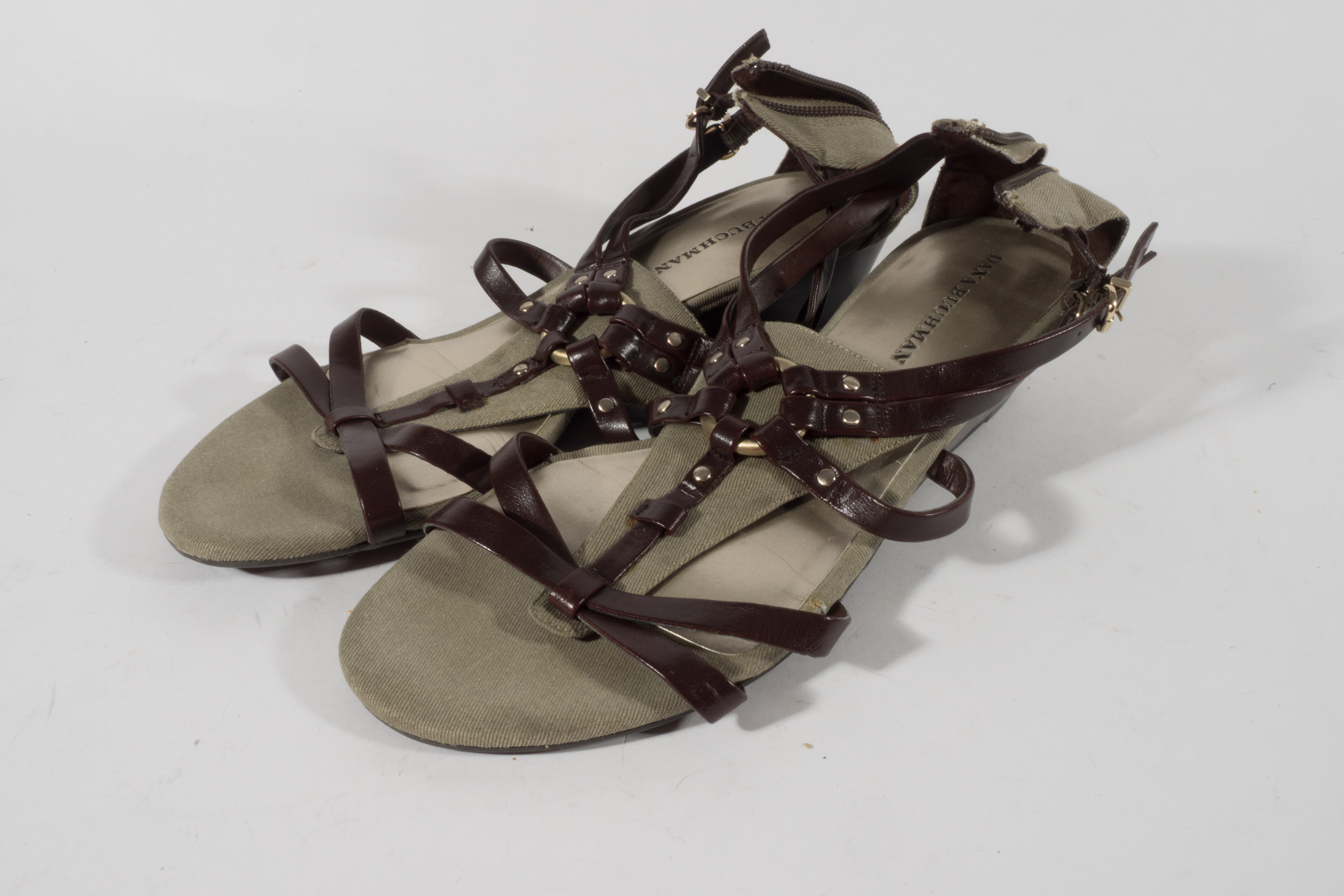 Nine Pairs of Women's Shoes Including MBT and Arturo Chiang