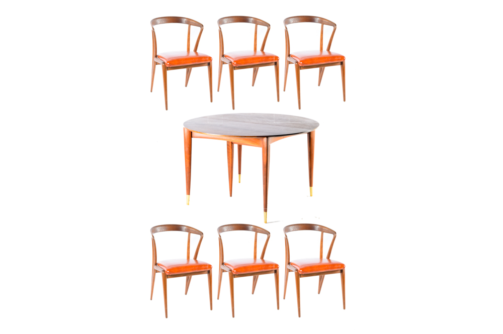Gio Ponti & Bertha Schaeffer Modern Dining Set