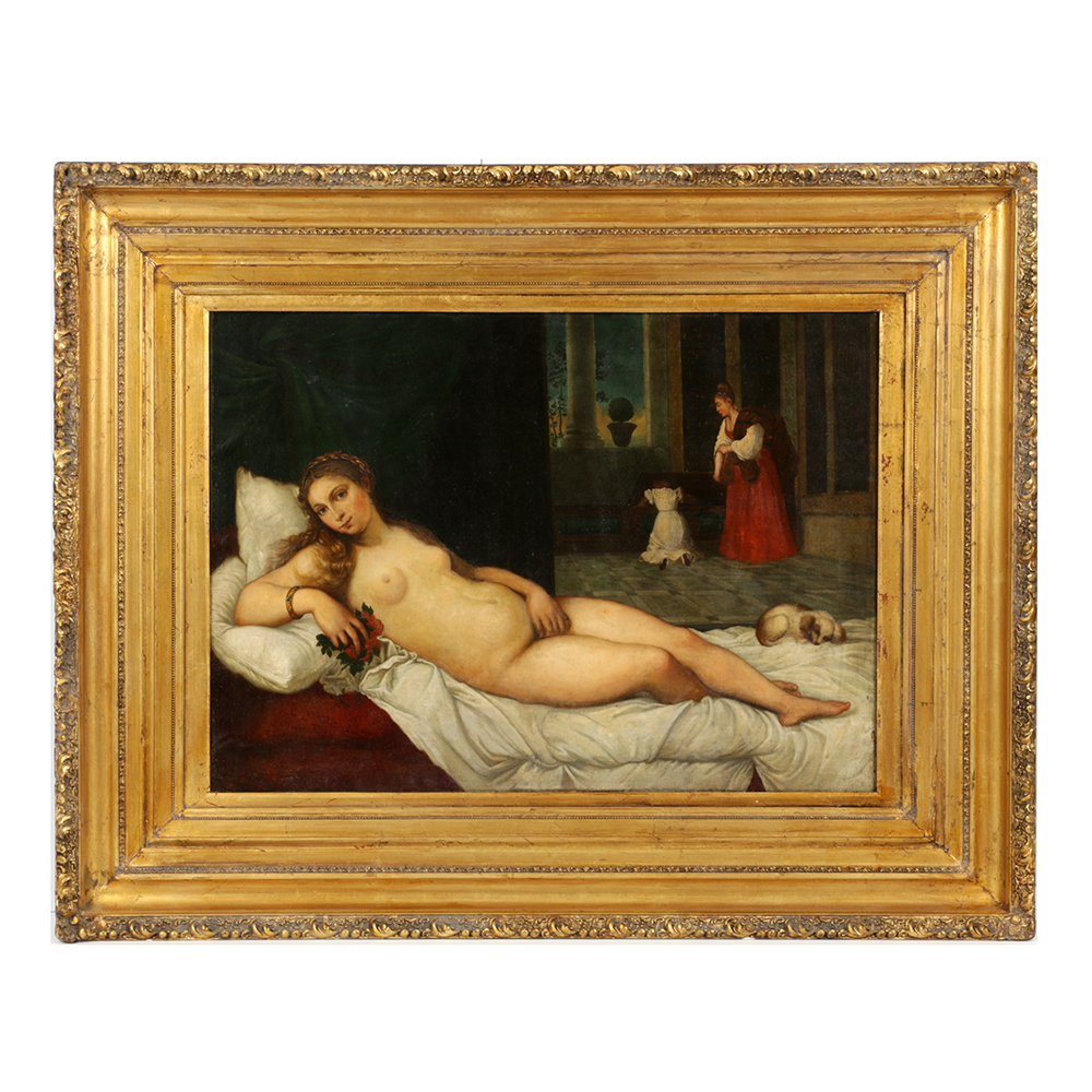 Fine Early 19th-century Copy of "Venus of Urbino"