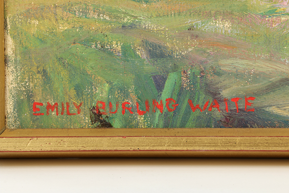 Impressionist Portrait of a Girl by Emily B. Waite