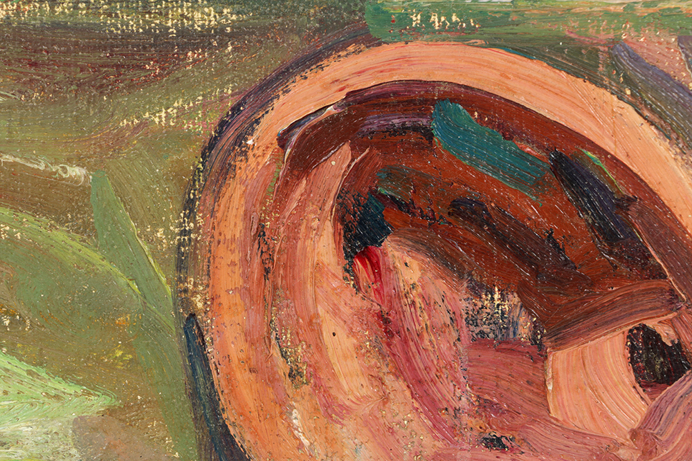 Impressionist Portrait of a Girl by Emily B. Waite