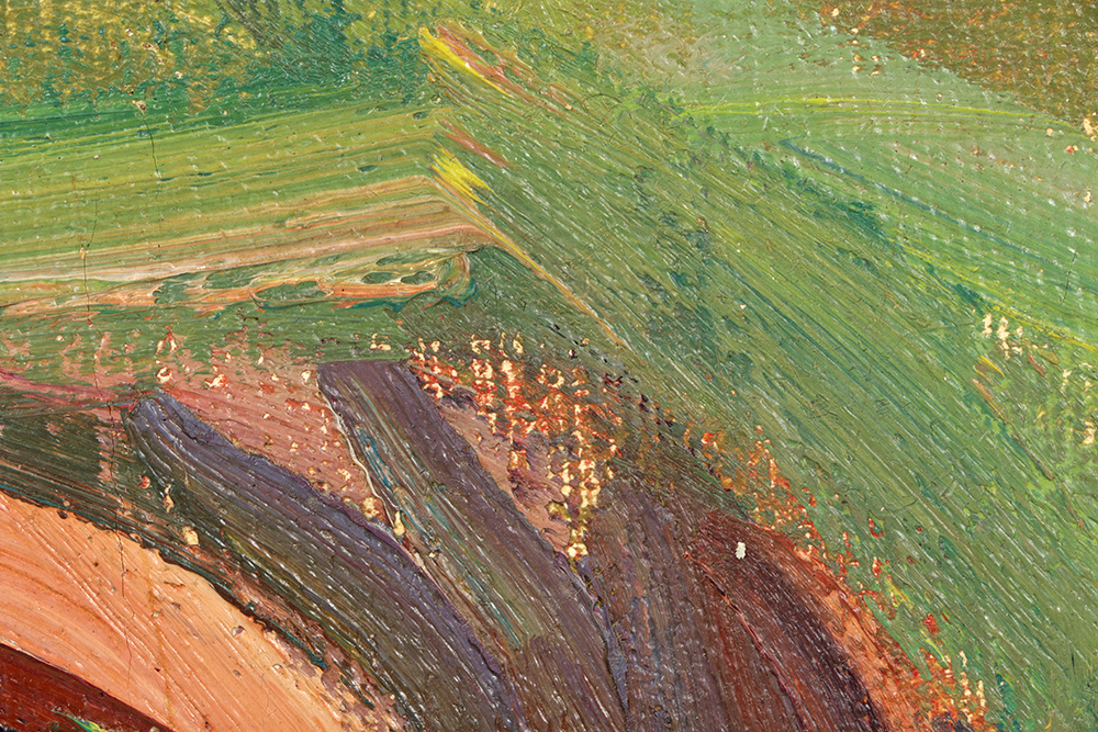 Impressionist Portrait of a Girl by Emily B. Waite