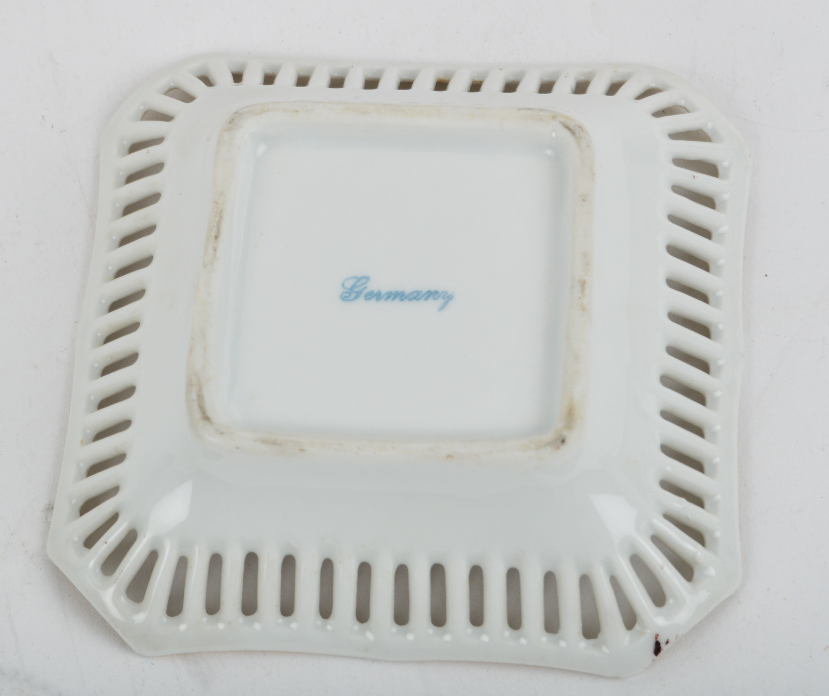 Gold Trimmed Pink Floral China