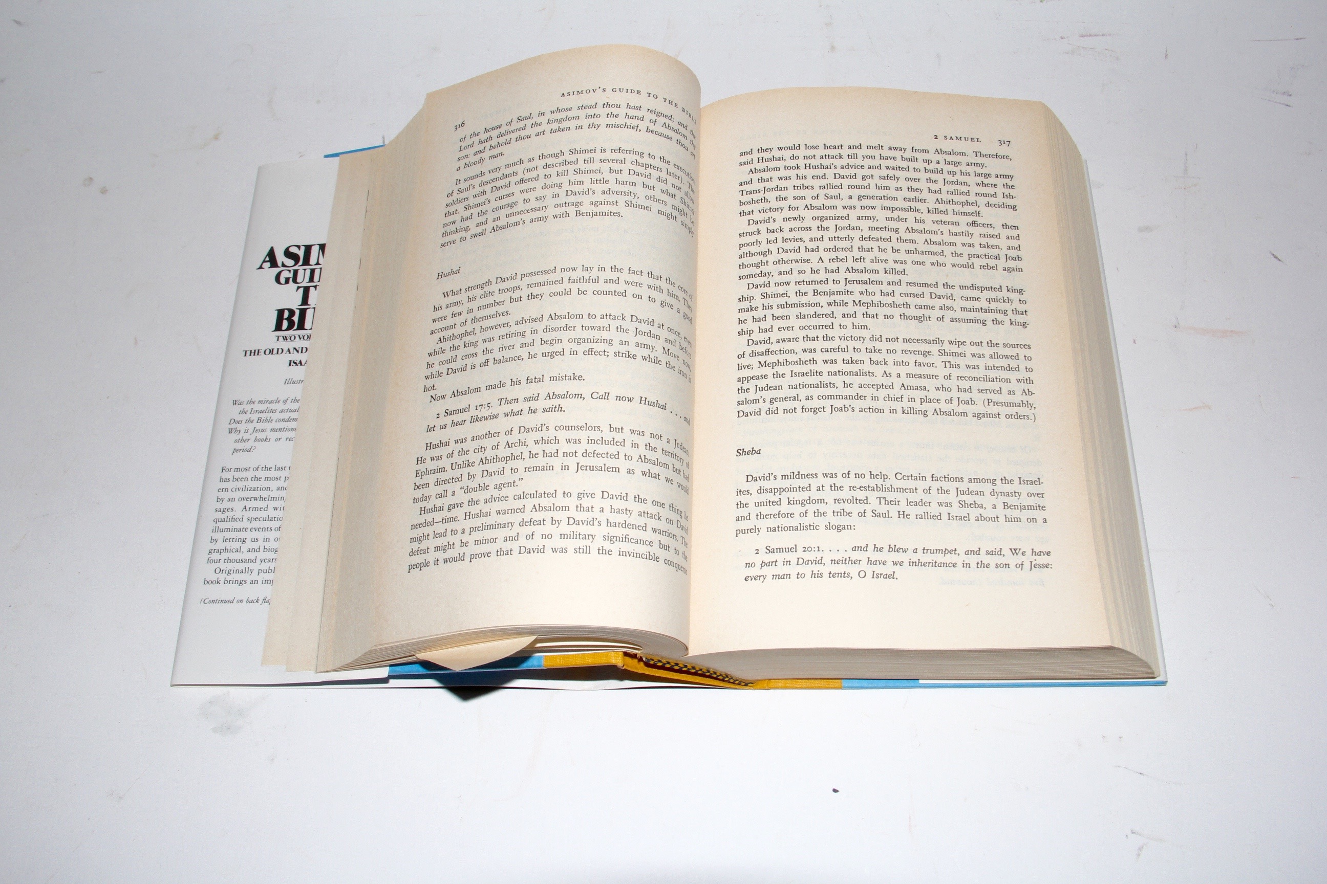 1968 Copy of "Asimov's Guide to The Bible" by Isaac Asimov