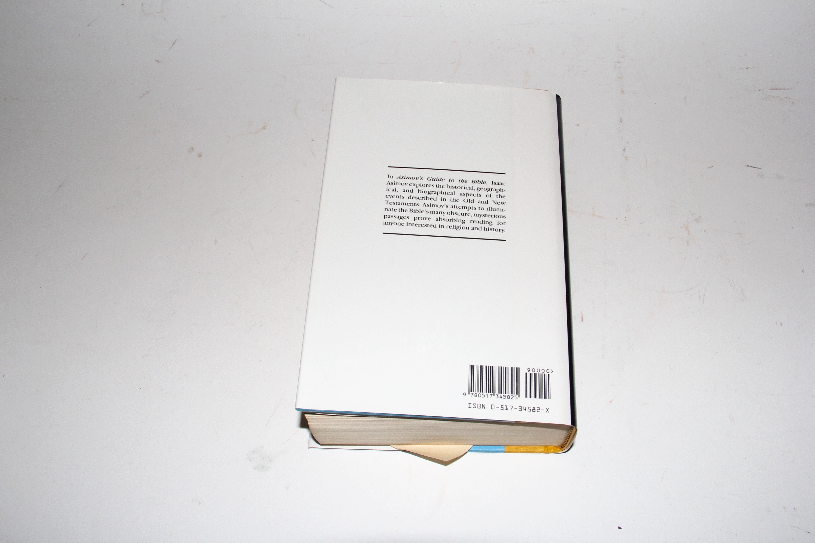 1968 Copy of "Asimov's Guide to The Bible" by Isaac Asimov