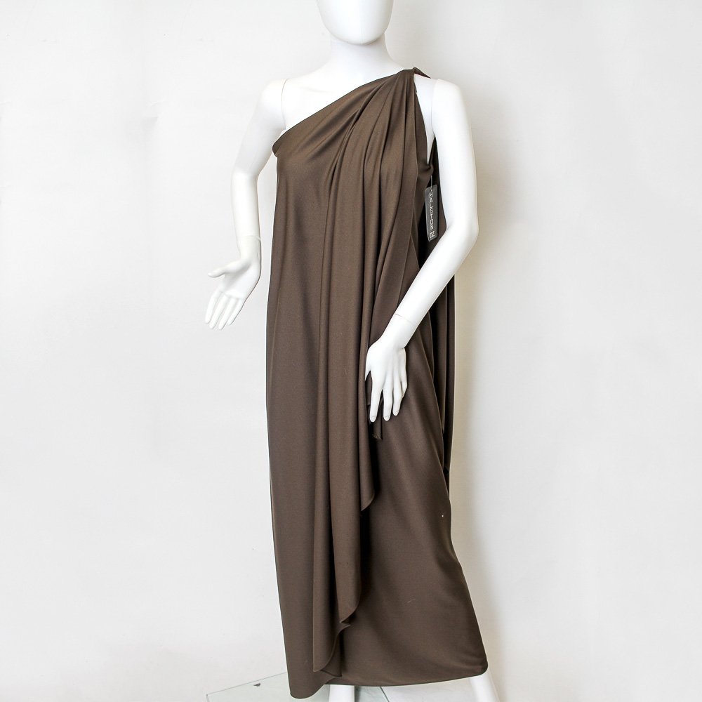 Vintage Halston One Shoulder Dress