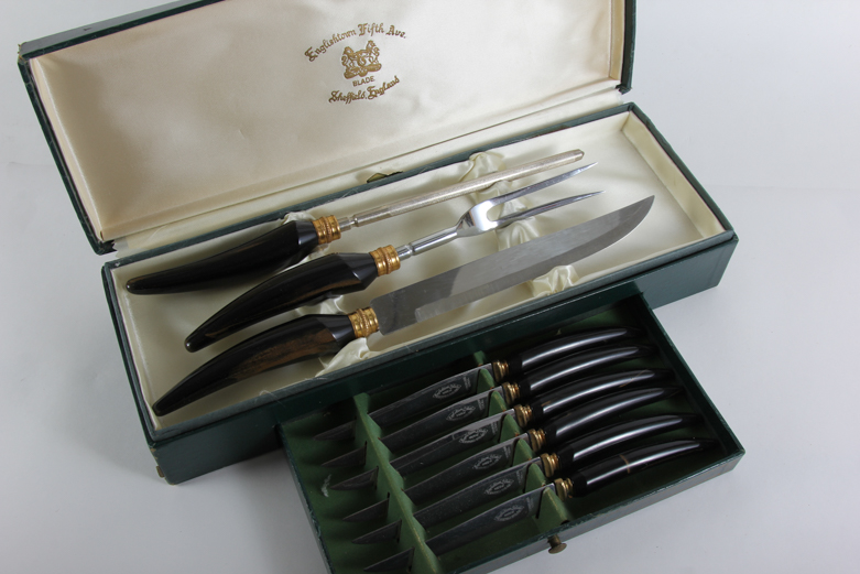 Stainless Steel And Bakelite Empire Brand Sheffield Blades