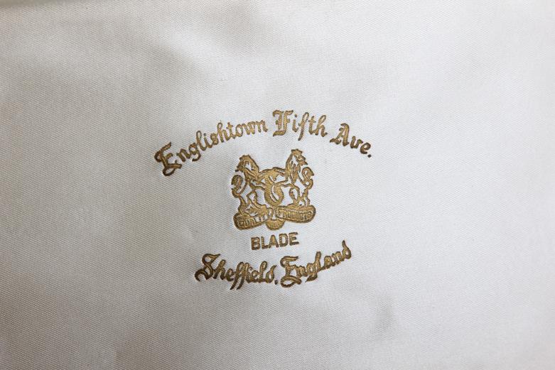 Stainless Steel And Bakelite Empire Brand Sheffield Blades