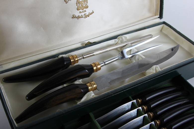 Stainless Steel And Bakelite Empire Brand Sheffield Blades